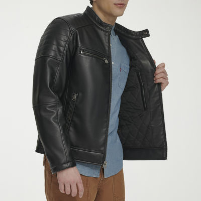 Levi's Mens Faux Leather Midweight Jacket