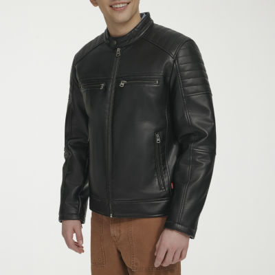 Levi's Mens Faux Leather Midweight Jacket