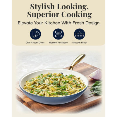 Gotham Steel Ultra 12" Non-Stick Frying Pan with Stay Cool Handle