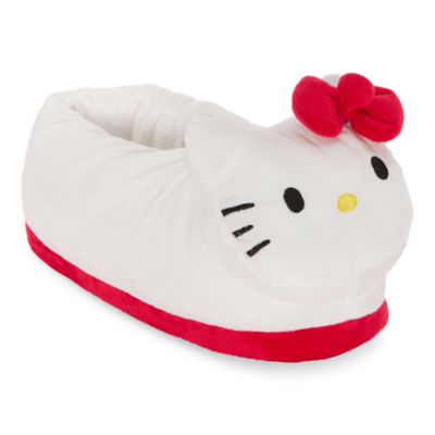Womens Hello Kitty Slip-On Slippers