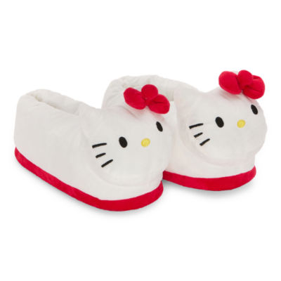 Womens Hello Kitty Slip-On Slippers