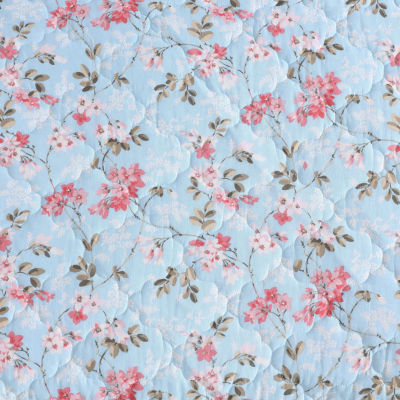 Laura Ashley Blissful Dreams Easy Care Quilt Set