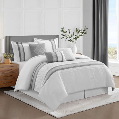 Stratford Park Keegan 7pc 7-pc. Lightweight Comforter Set