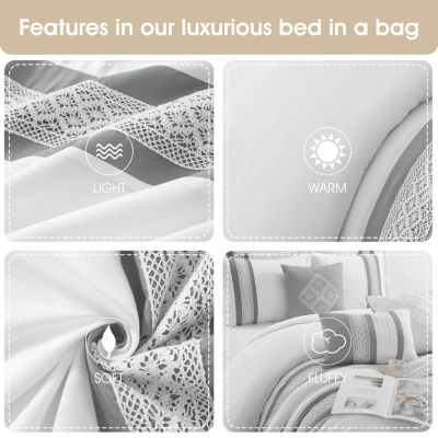 Stratford Park Keegan 7pc 7-pc. Lightweight Comforter Set