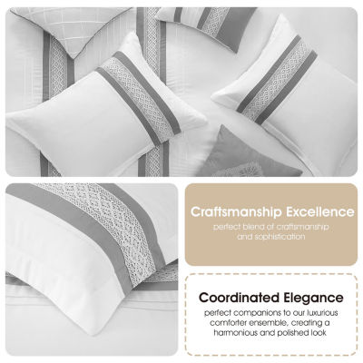 Stratford Park Keegan 7pc 7-pc. Lightweight Comforter Set