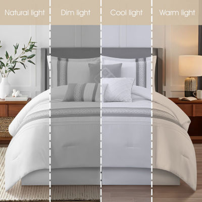 Stratford Park Keegan 7pc 7-pc. Lightweight Comforter Set