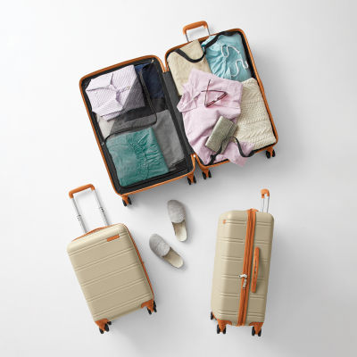 超本格派フルセット☆TOURSTAGE JGR/CleaveLand☆1130P Protocol Delray Hardside 3-pc. Luggage Set - JCPenney