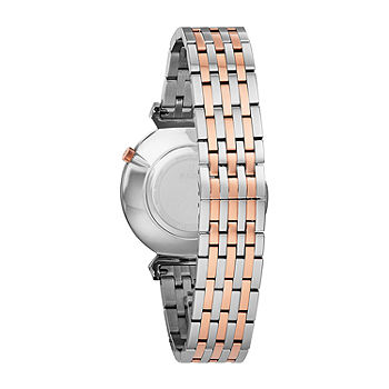 Bulova Regatta Mens Two Tone Stainless Steel Bracelet Watch 98a234