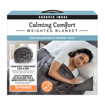 Sharper Image Calming Comfort Weighted Blanket Hamilton Place