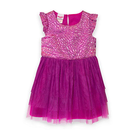Nannette Baby Toddler Girls Sleeveless A-Line Dress