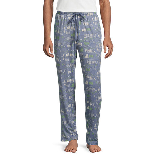 Ande Lush Luxe Mens Pajama Pants, Color: Blue Mountain - JCPenney