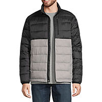 St. John's Bay Mens Colorblock Midweight Puffer Jacket (4 colors)