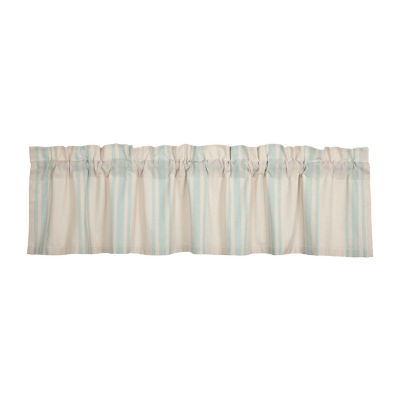 Vhc Brands Grain Sack Rod Pocket Tailored Valance