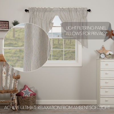 Vhc Brands Hatteras Prairie Swag Rod Pocket Tailored Valances