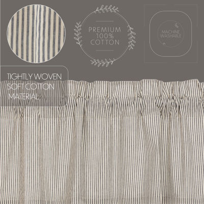 Vhc Brands Hatteras Prairie Swag Rod Pocket Tailored Valances