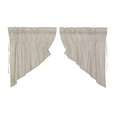 Vhc Brands Hatteras Prairie Swag Rod Pocket Tailored Valances