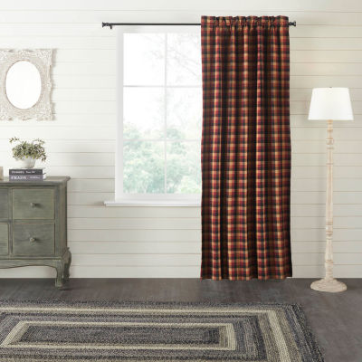 Vhc Brands Heritage Farms Blackout Rod Pocket Single Curtain Panel