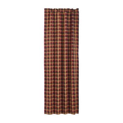 Vhc Brands Heritage Farms Blackout Rod Pocket Single Curtain Panel