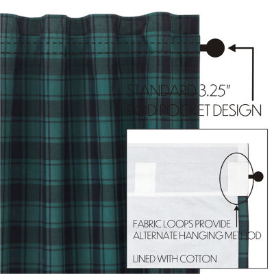 Vhc Brands Pine Grove Prairie Swag Rod Pocket Tailored Valances