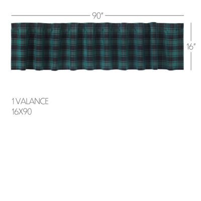 Vhc Brands Pine Grove Rod Pocket Tailored Valance