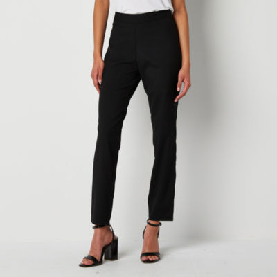 Skechers Womens Mid Rise Flare Pull-On Pants