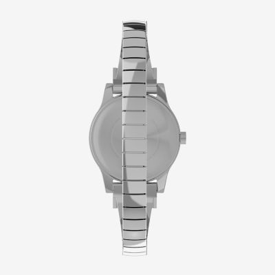 Timex Ironman Essential Womens Silver Tone Strap Watch Tw2w17400jt