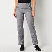 Xersion Womens Fleece Mid Rise Tall Jogger Pant, Color: Pastel