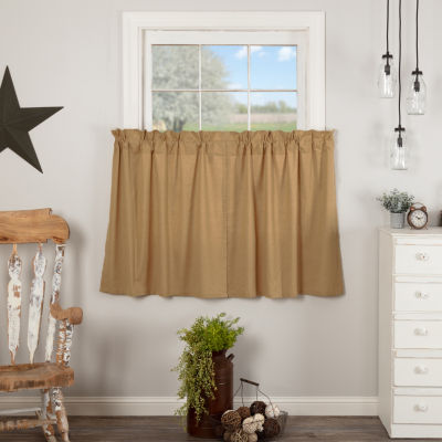 Vhc Brands Simple Life 2-pc. Rod Pocket Window Tiers