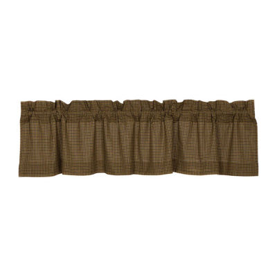 Vhc Brands Tea Cabin Rod Pocket Tailored Valances