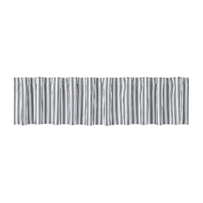 Vhc Brands Sawyer Ticking Rod Pocket Valance