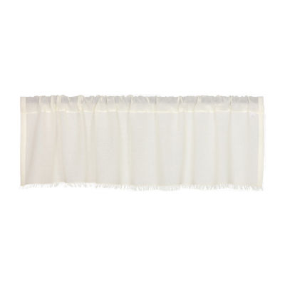 Vhc Brands Tobacco Cloth Rod Pocket Tailored Valance