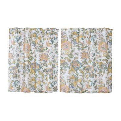 Vhc Brands Wilder 2-pc. Rod Pocket Window Tier