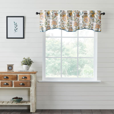 Vhc Brands Wilder Rod Pocket Scallop Valances