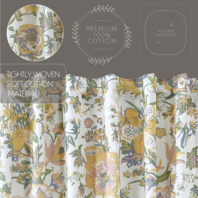 Vhc Brands Wilder Rod Pocket Scallop Valances