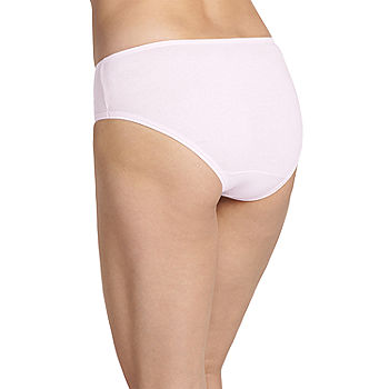 New Jockey Women's size 6 Underwear Elance Cotton Hipsters 3 Pack