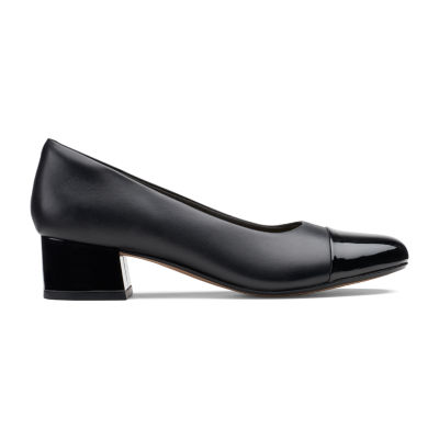 Clarks Womens Marilyn Sara Block Heel Pumps