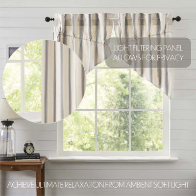 Vhc Brands Grace Prairie Swag Rod Pocket Tailored Valance