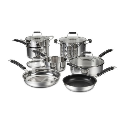 Cuisinart Heritage Stainless Steel 11-pc. Cookware Set