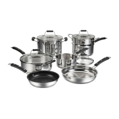 Cuisinart Heritage Stainless Steel 11pc. Cookware Set, Color