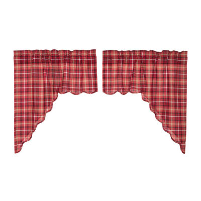 Vhc Brands Braxton Swag Rod Pocket Valance
