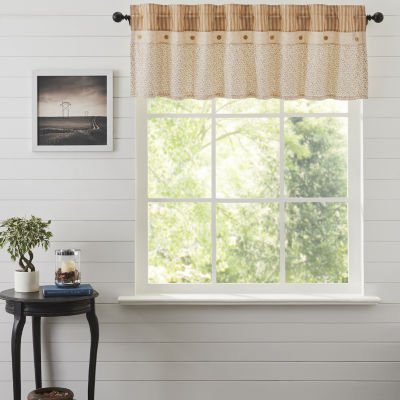 Vhc Brands Camilia Rod Pocket Tailored Valances