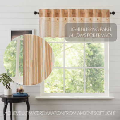 Vhc Brands Camilia Rod Pocket Tailored Valance