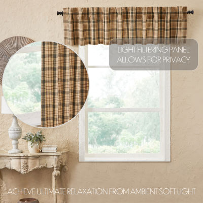 Vhc Brands Cider Mill Rod Pocket Tailored Valances