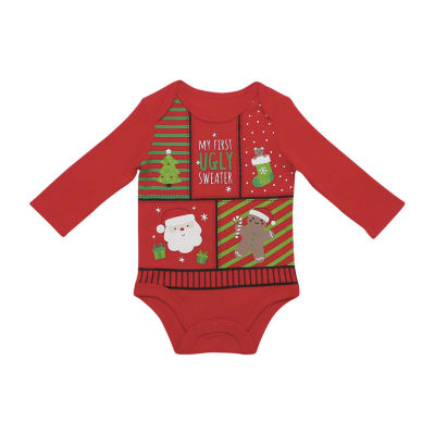 Baby Starters Unisex Round Neck Long Sleeve Bodysuit