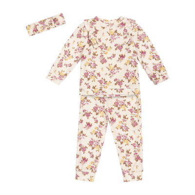 Little Lass Baby Girls 2-pc. Pant Set