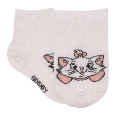 Toddler Girls 6 Pair Quarter Ankle Socks