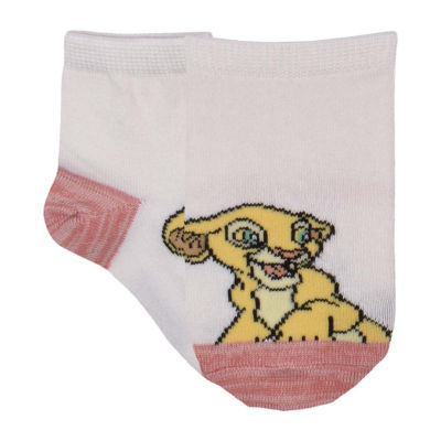 Toddler Girls 6 Pair Quarter Ankle Socks
