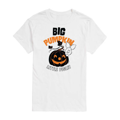 Mens Short Sleeve Winnie The Pooh Halloween Graphic T-Shirt