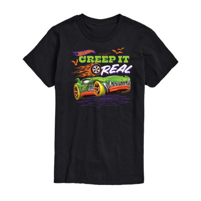 Mens Short Sleeve Hot Wheels Graphic T-Shirt