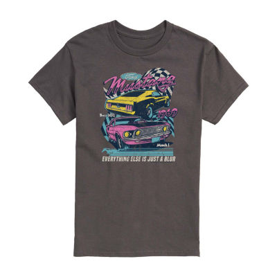 Mens Short Sleeve Ford Mustang Graphic T-Shirt